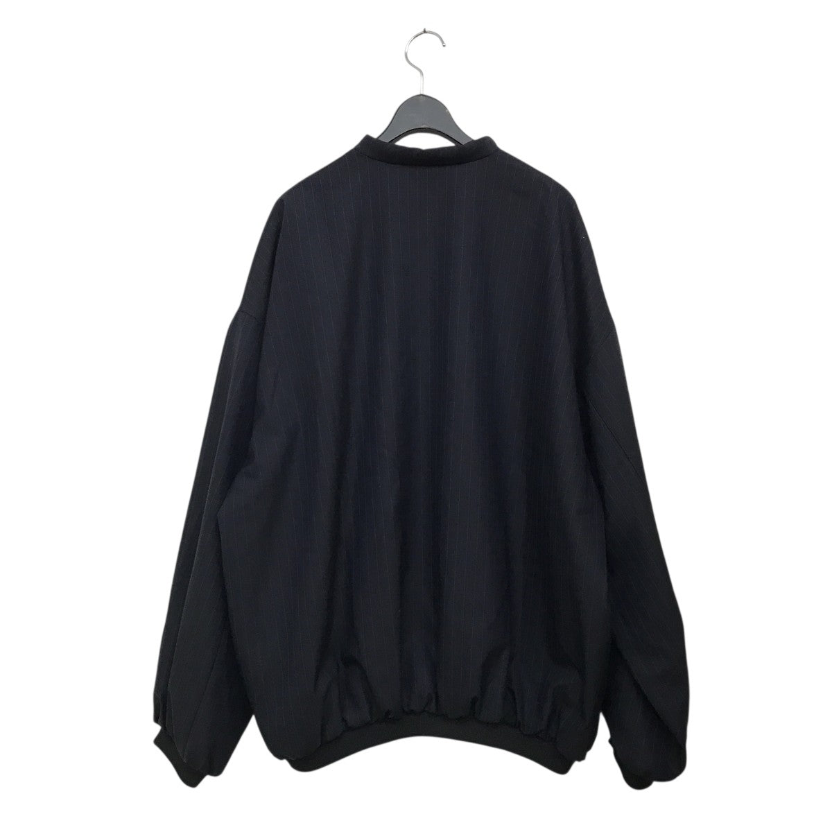 seya．(セヤ) Puffy Nehru blouson Worsted woolストライプジャケット