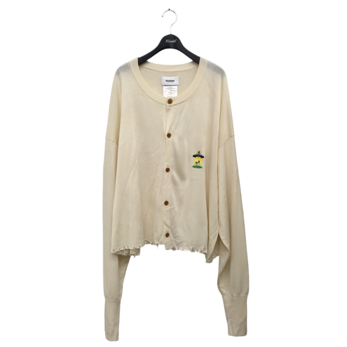 22SSMILK FIBER OVERSIZED CARDIGANカーディガン22SS40KN66