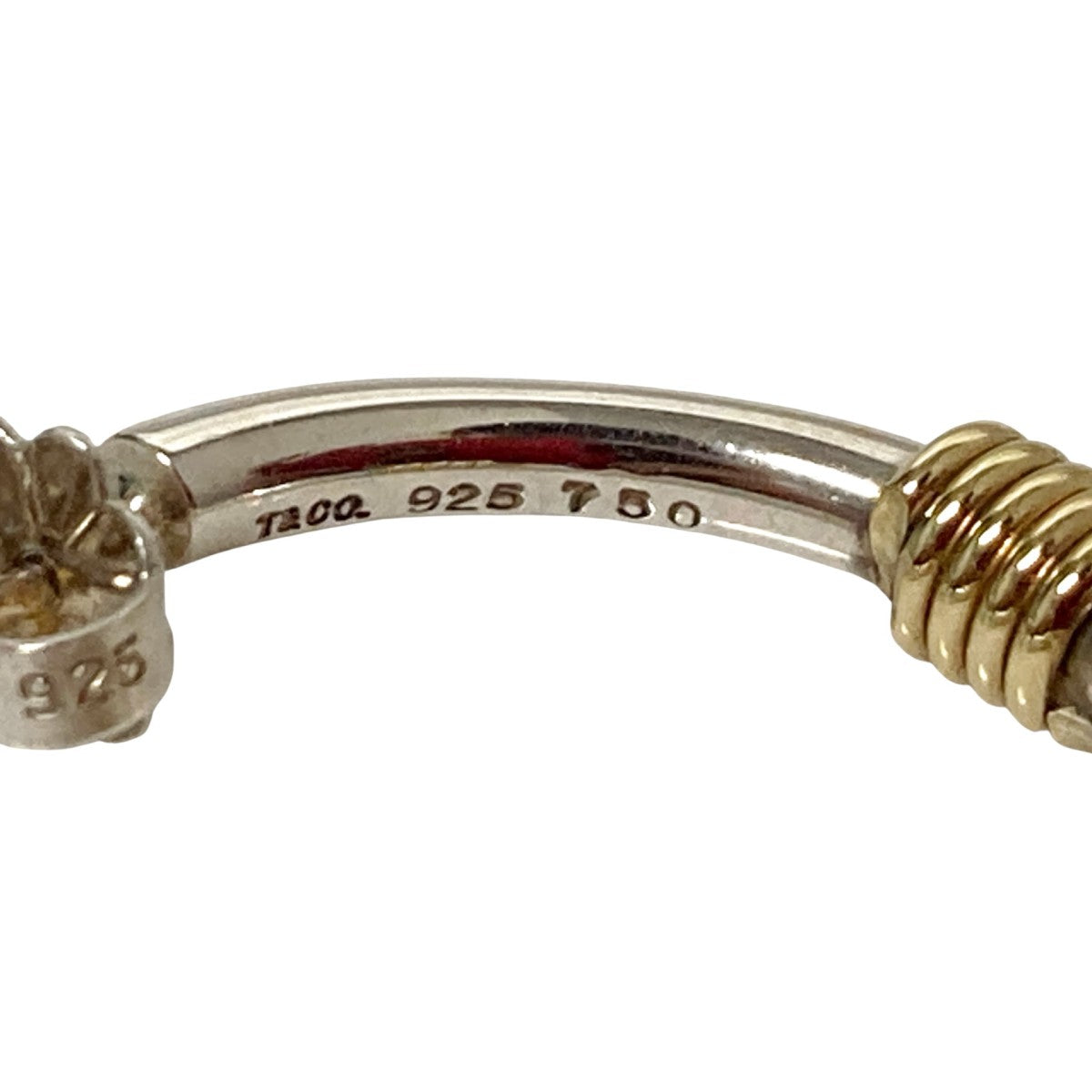 Tiffany ＆ Co．(ティファニー) バンドウィズ フープ ピアス 925