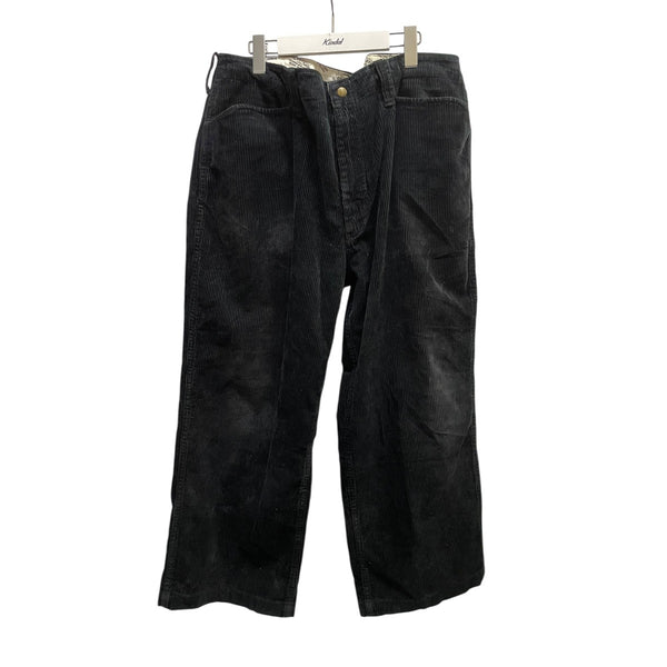 COOTIE PRODUCTIONS ブラックコーデュロイパンツ COOTIE(クーティー) コーデュロイパンツ ブラック サイズ XL｜【公式