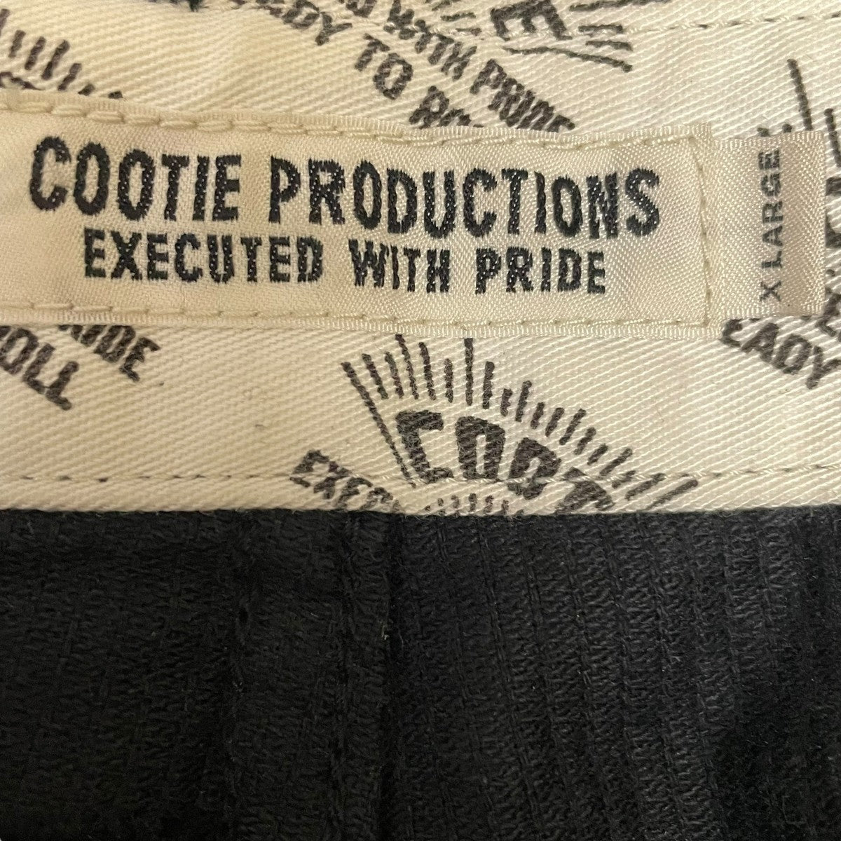 COOTIE(クーティー) コーデュロイパンツ ブラック サイズ XL｜【公式