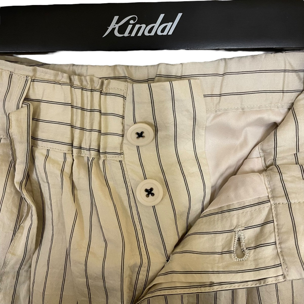 TODAYFUL Stripe Easy Pantsストライプパンツ12520705 古着・中古-4枚目のアイテム画像