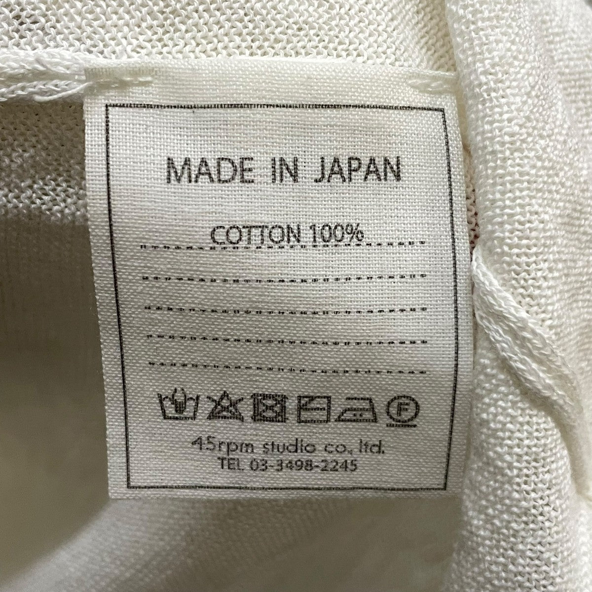 45R 半袖カットソー504-8048 古着・中古-7枚目のアイテム画像