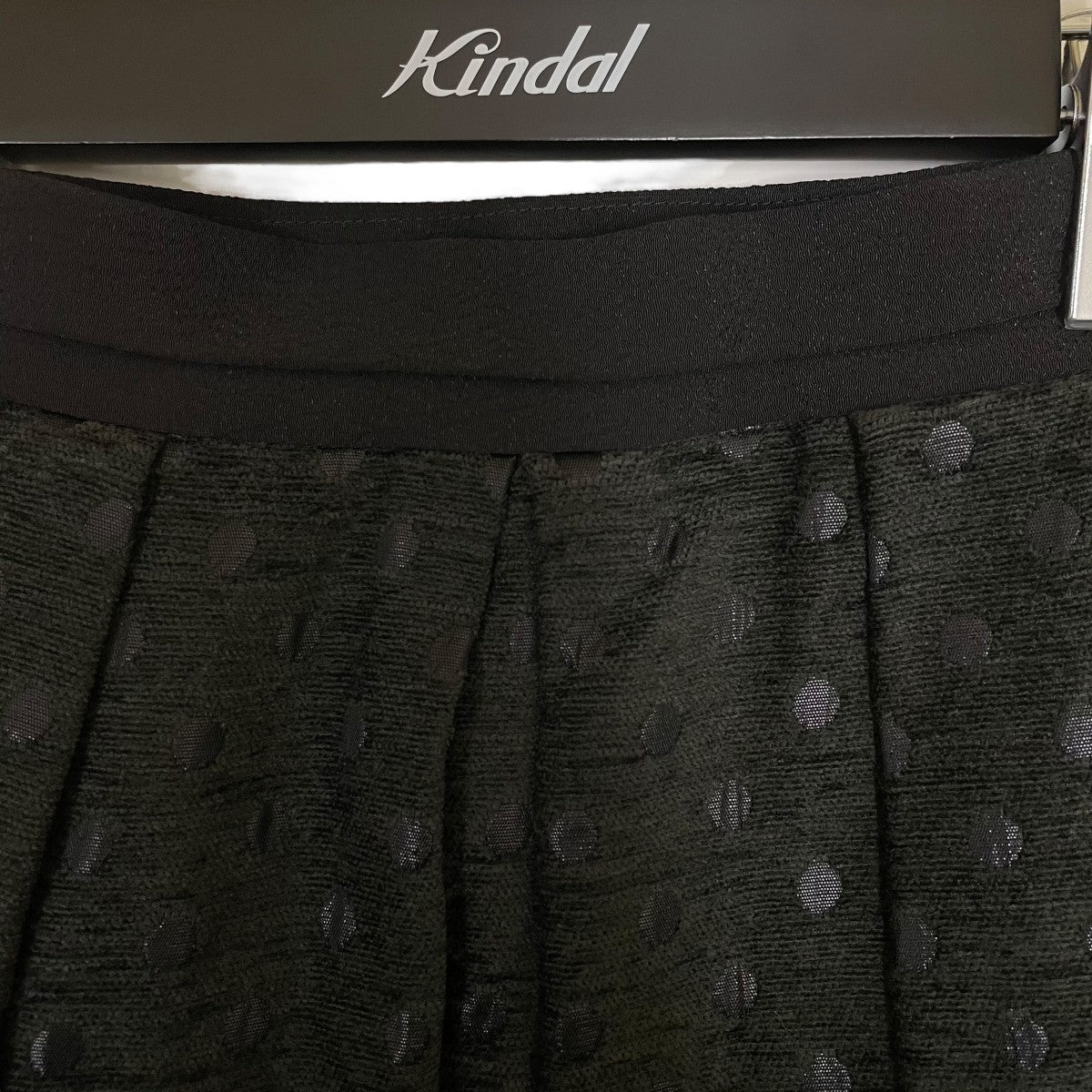 IENA LA BOUCLE(イエナラブークル) ドットジャガードタックスカート