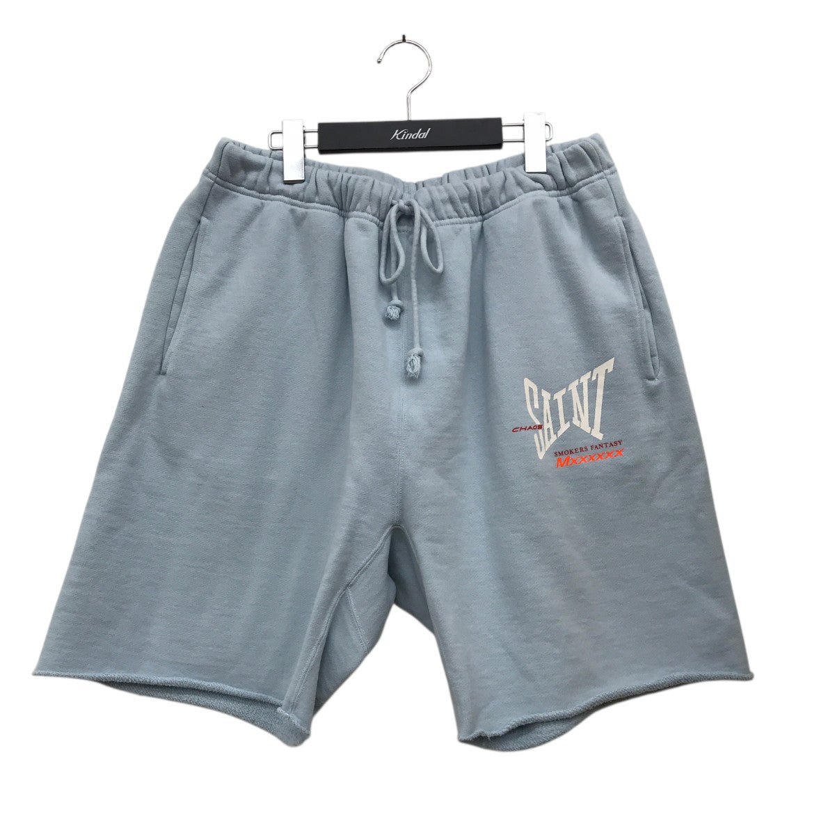 SAINT MICHAEL SWEAT SHORTSハーフパンツSM-HR8-0000-060 古着・中古-1枚目のアイテム画像