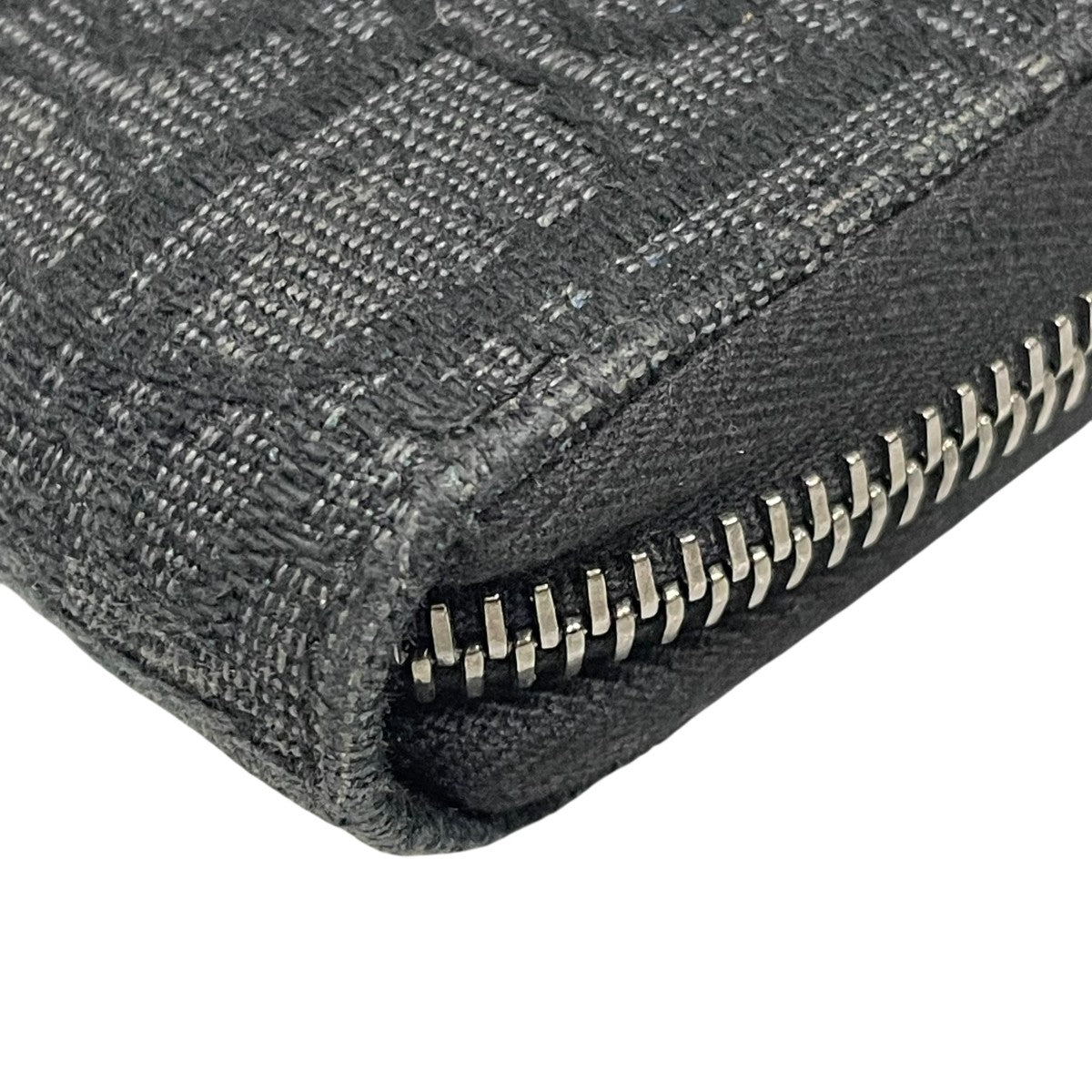 Saddlle ロングジップ オブリーク ジャガード長財布