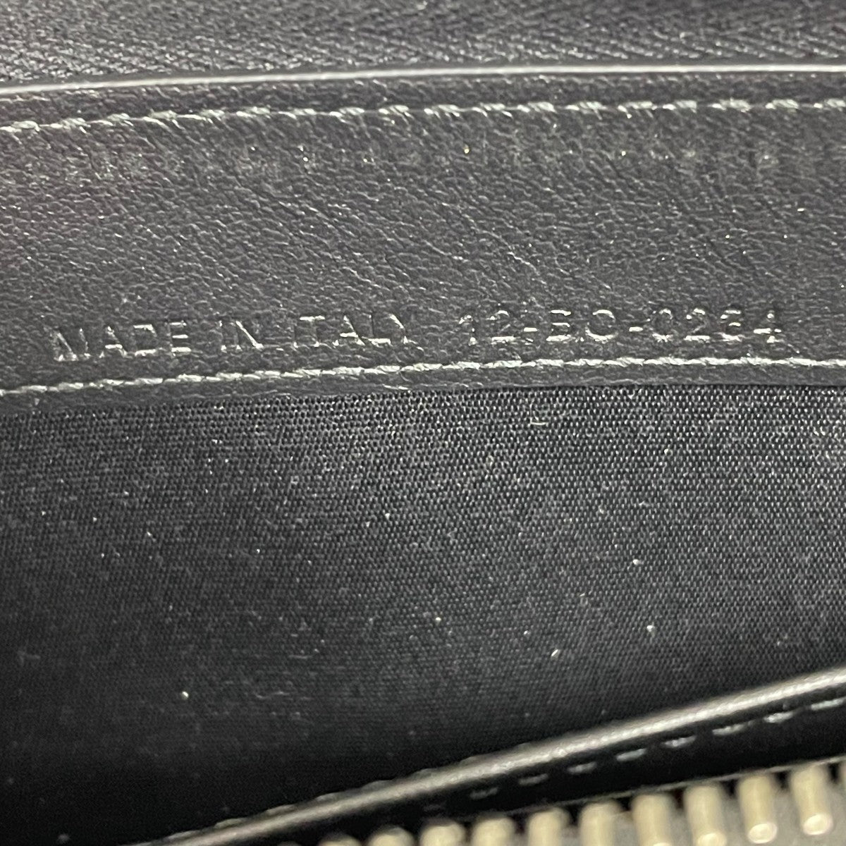 Saddlle ロングジップ オブリーク ジャガード長財布