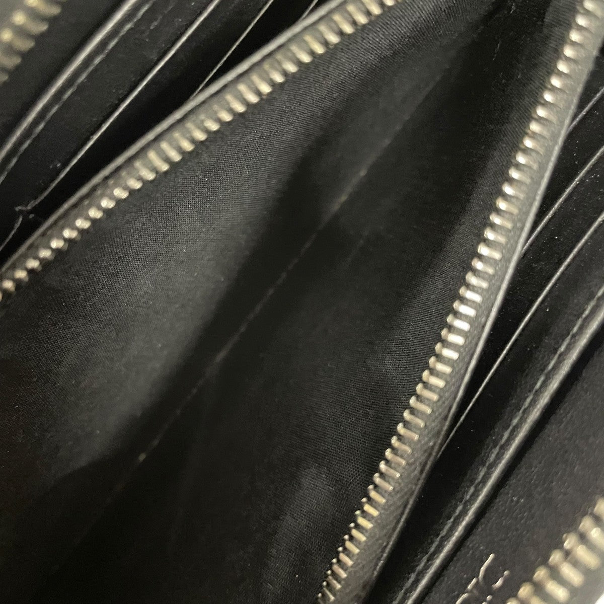 Saddlle ロングジップ オブリーク ジャガード長財布