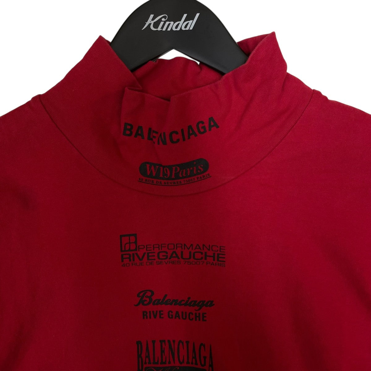 BALENCIAGA(バレンシアガ) Multi Logo Turtle Neckタートルネック長袖