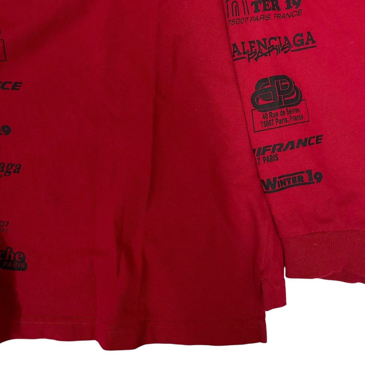 BALENCIAGA(バレンシアガ) Multi Logo Turtle Neckタートルネック長袖