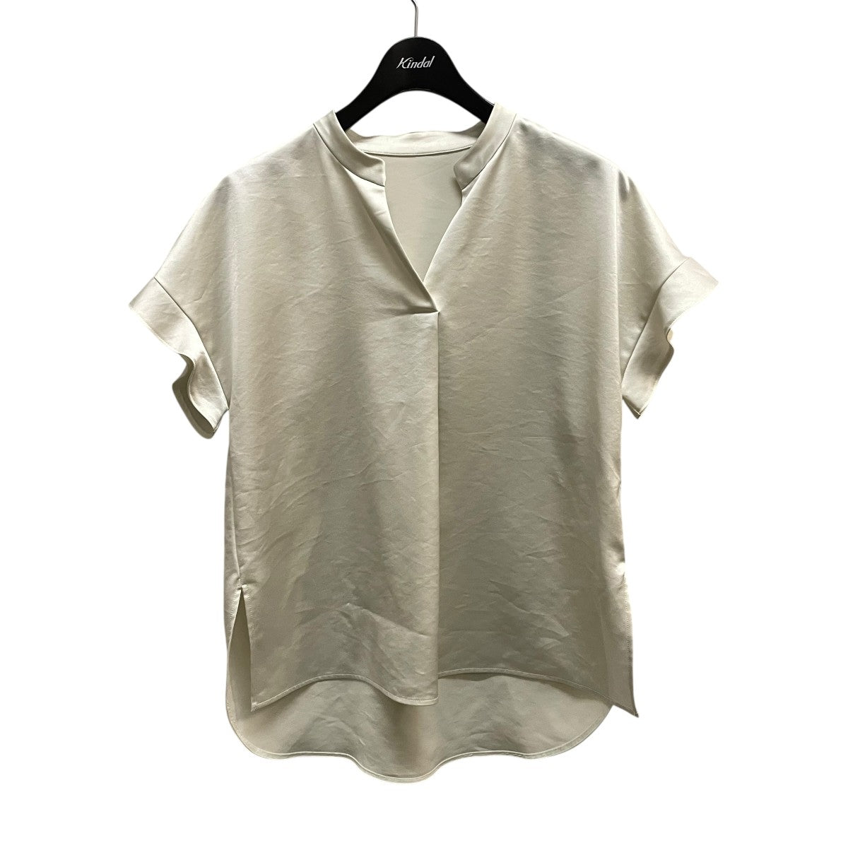 allureville スキッパーステップヘムブラウス 202320-13-200-02-020 古着・中古-1枚目のアイテム画像