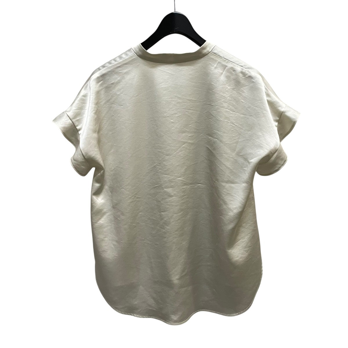 allureville スキッパーステップヘムブラウス 202320-13-200-02-020 古着・中古-2枚目のアイテム画像