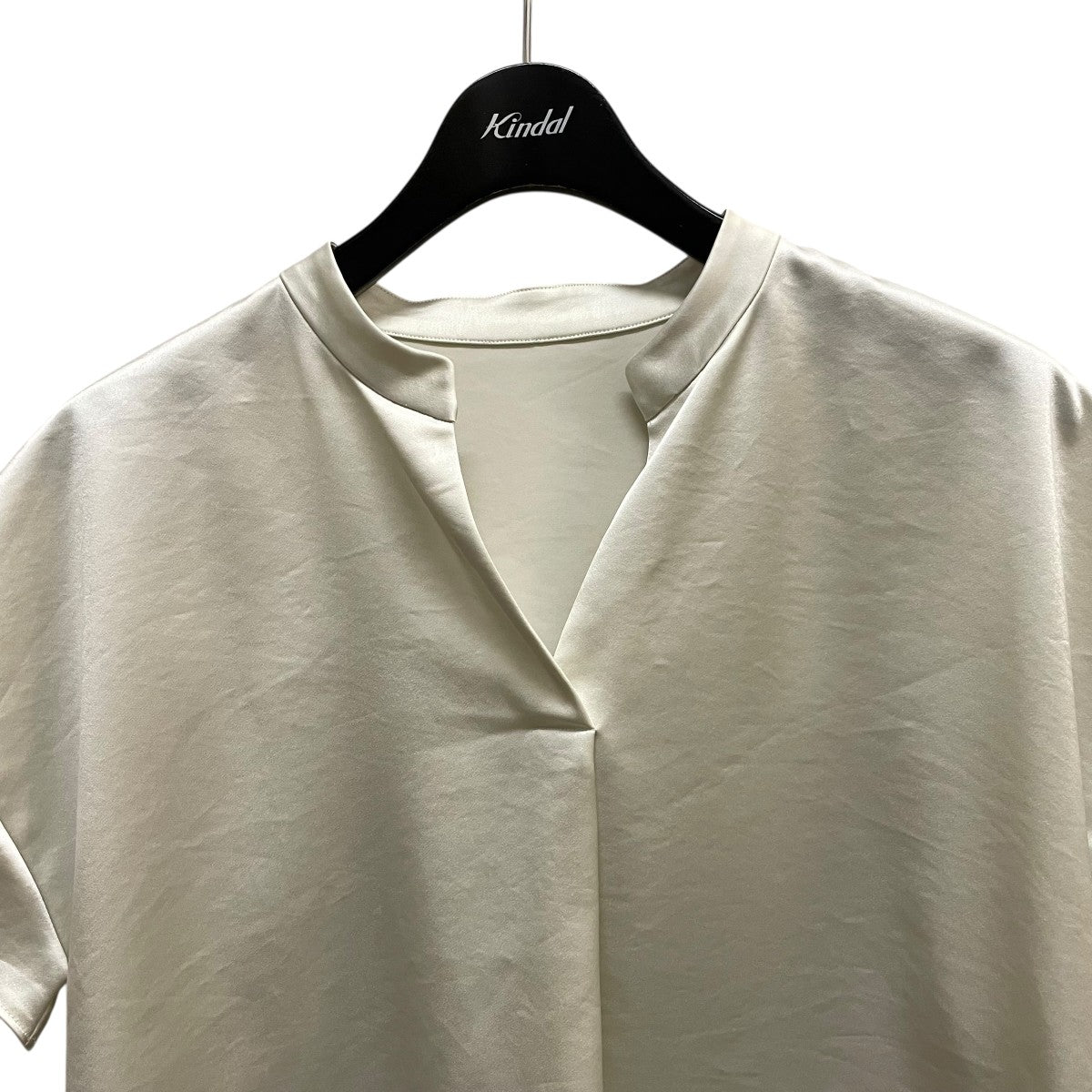 allureville スキッパーステップヘムブラウス 202320-13-200-02-020 古着・中古-3枚目のアイテム画像