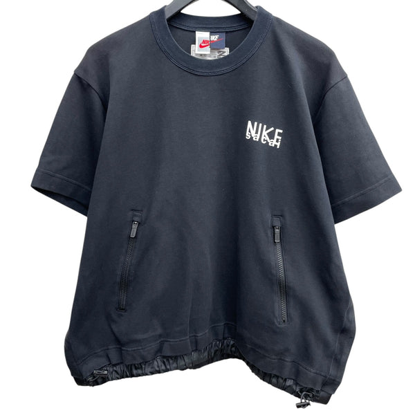 NIKE×sacai ショートスリーブ Tシャツ DQ9056-010 ブラック サイズ L
