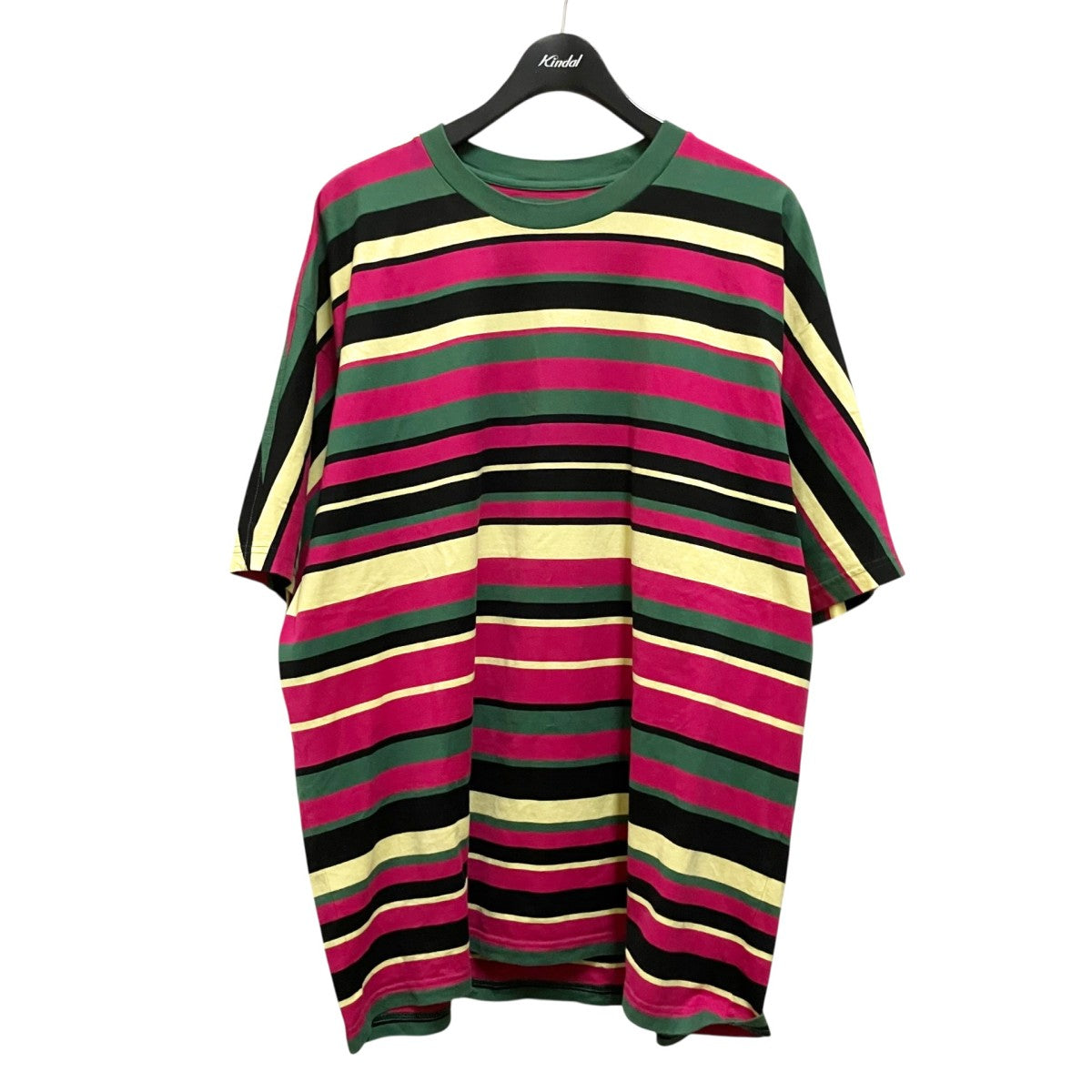 Supreme 25SSIntarsia S S Top Stripe Tee半袖Tシャツ 古着・中古-1枚目のアイテム画像