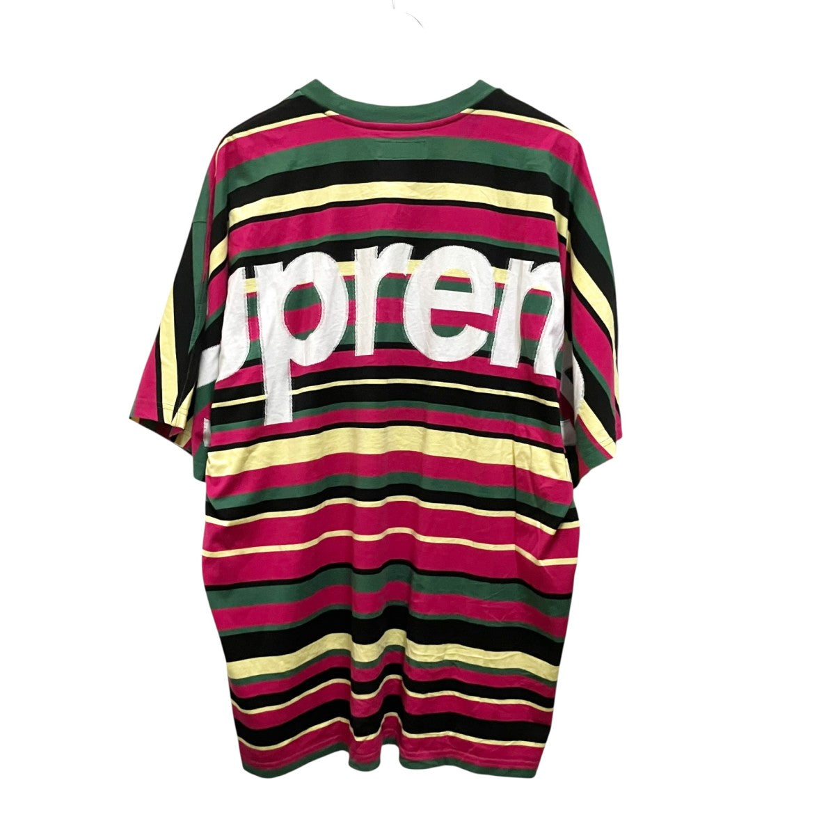 Supreme 25SSIntarsia S S Top Stripe Tee半袖Tシャツ 古着・中古-2枚目のアイテム画像