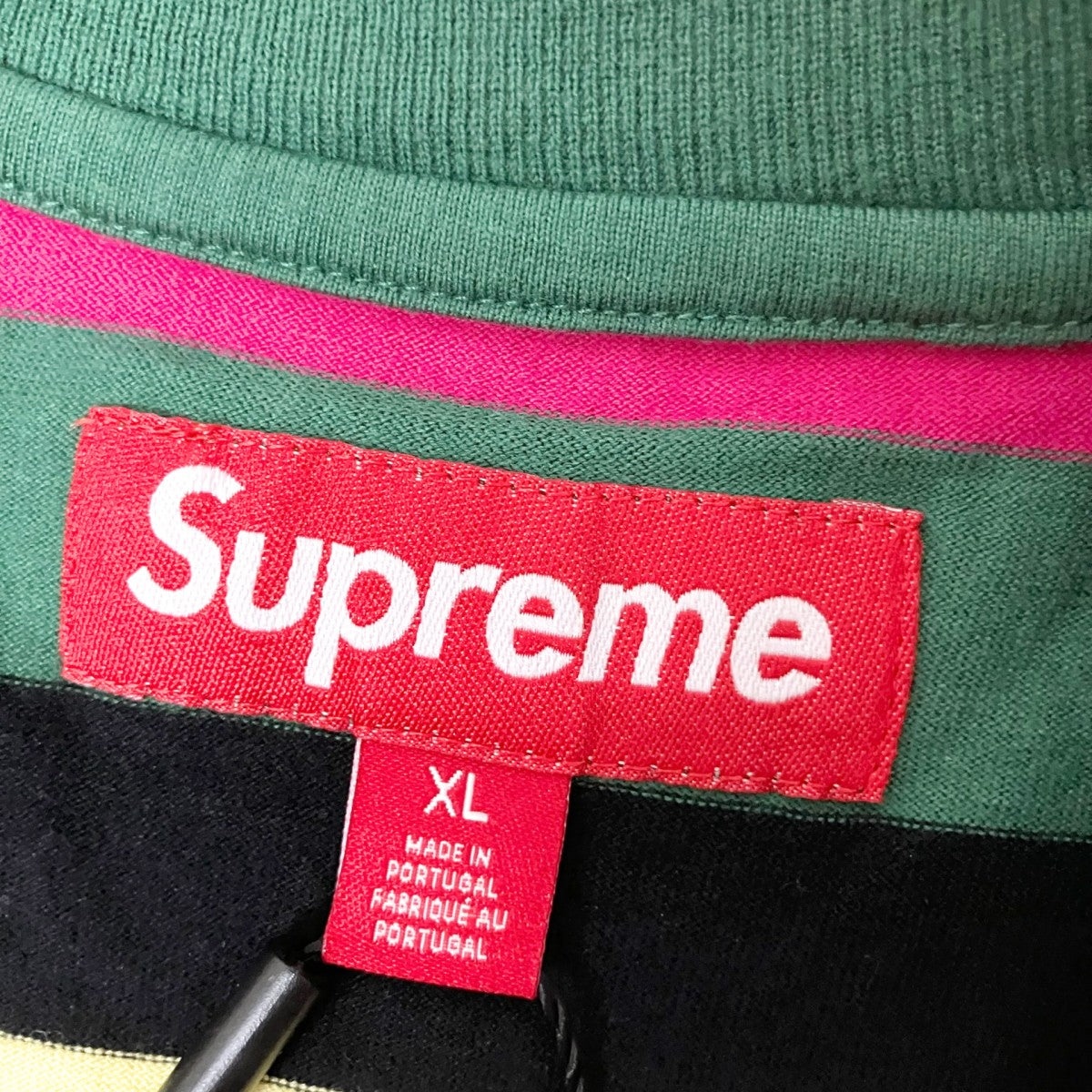 Supreme 25SSIntarsia S S Top Stripe Tee半袖Tシャツ 古着・中古-6枚目のアイテム画像