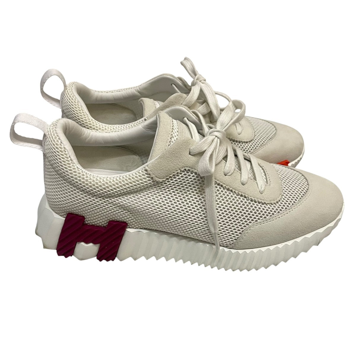 HERMES(エルメス) バウンシングスニーカー ホワイト サイズ 38.5