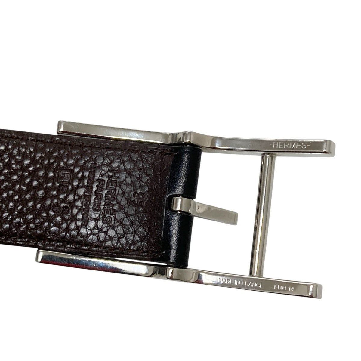 HERMES(エルメス) カンタン95リバーシブルベルトR□刻印 R□刻印