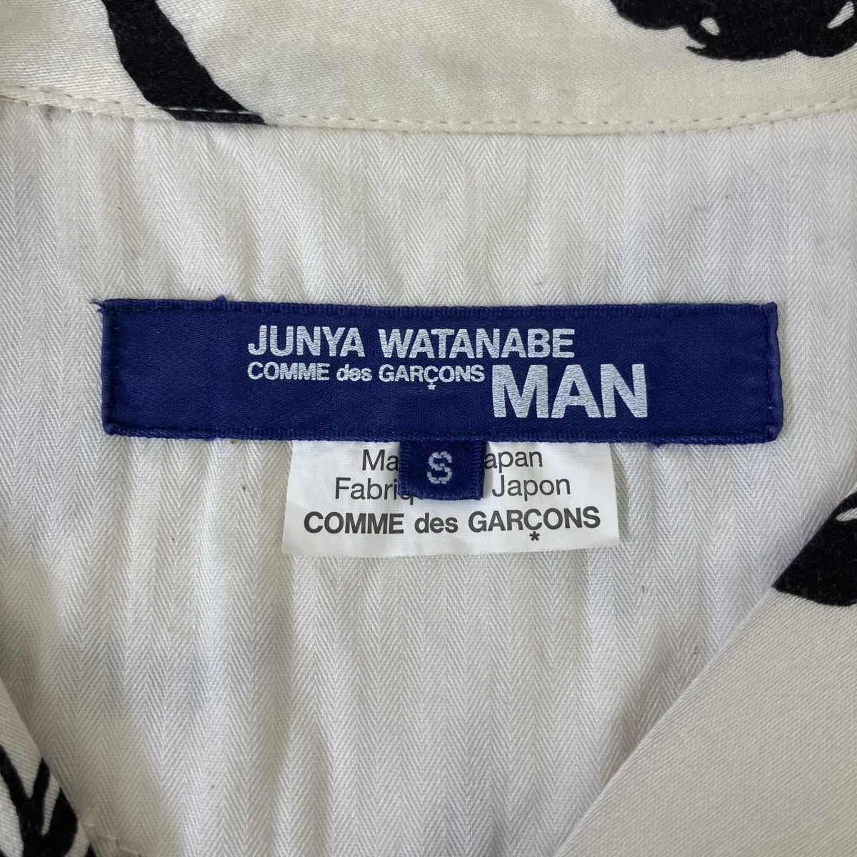 トップス JUNYA WATANABE MAN WS-B019 JUNYA WATANABE MAN(ジュンヤワタナベマン) WS-B019 AD2016総柄半袖