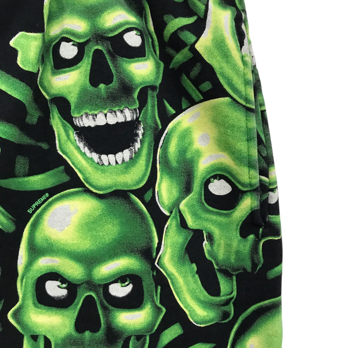 Supreme(シュプリーム) SKULL PILE SWEATSHORTハーフパンツ ブラック