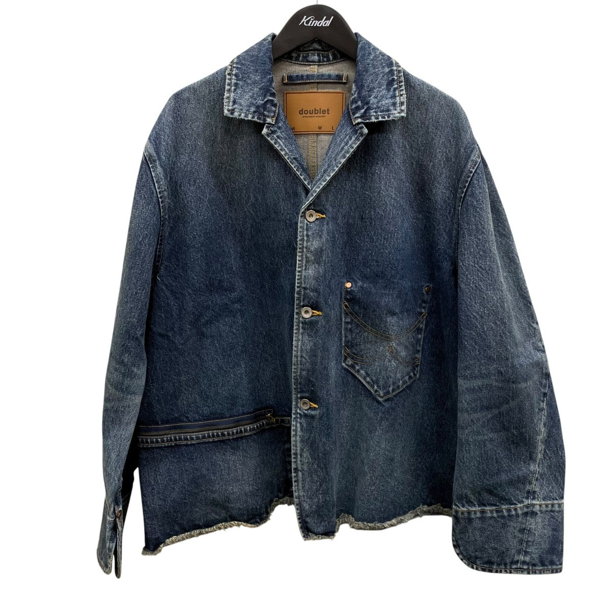 doublet トラックジャケット doublet(ダブレット) 23AWChaos Embroidery Track Jacketバック刺繍