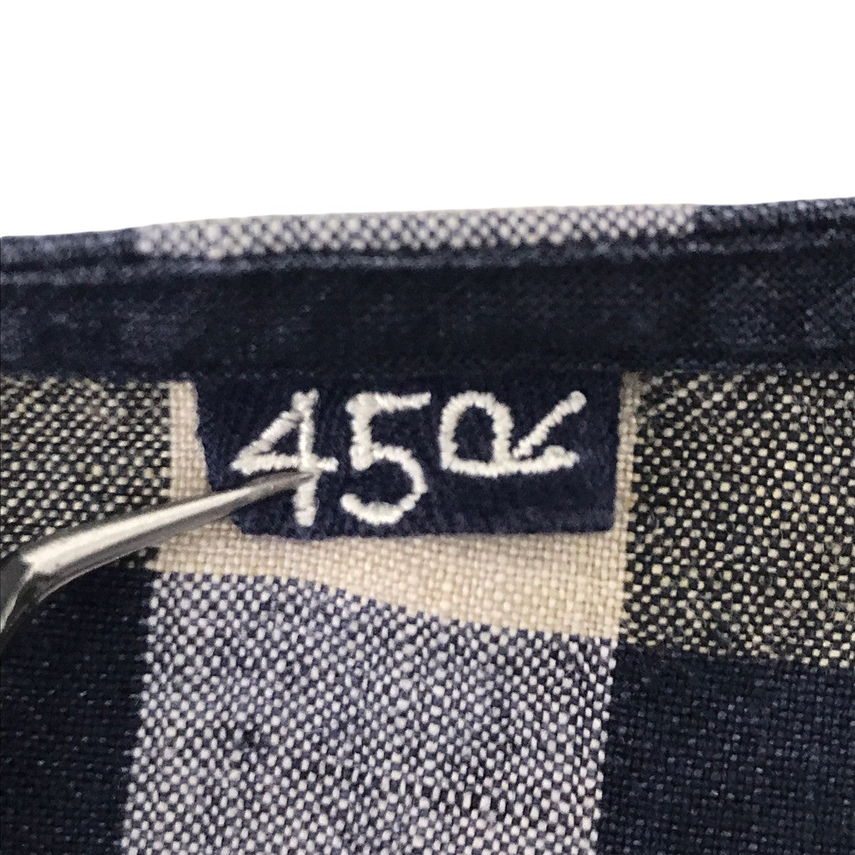 45R(フォーティファイブアール) チェックブラウス7043106 7043106