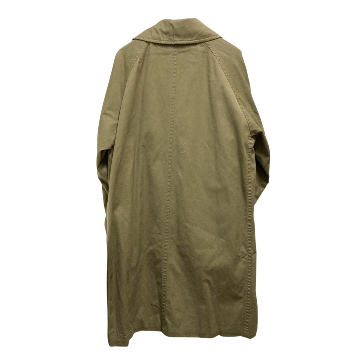 COMOLI コットンギャバ ダブルブレステッドコートS03 04018 古着・中古-2枚目のアイテム画像