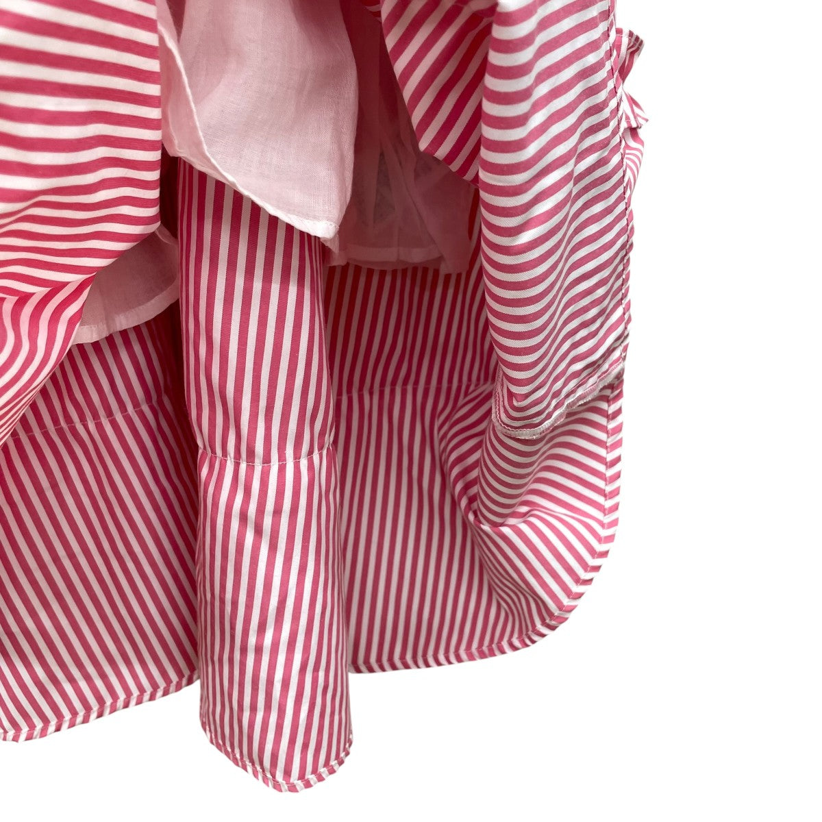 ne quittez pas Cotton Poplin Frill Cami Dressワンピース010541BK4SS 古着・中古-4枚目のアイテム画像