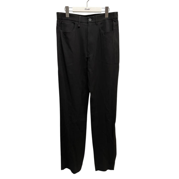 レア品　80's BALENCIAGA　スラックス　黒色　新品 BALENCIAGA(バレンシアガ) パンツ613926 613926 ブラック サイズ 44