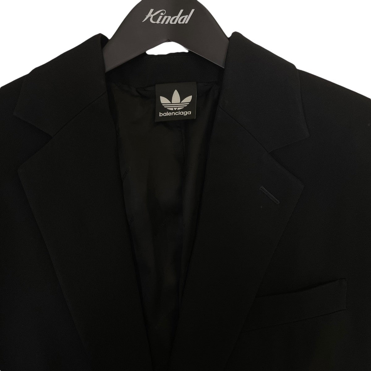 BALENCIAGA×adidas テクニカルテイラーツイル オーバーサイズ サイド