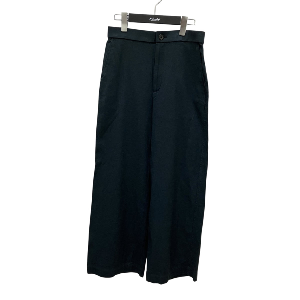 MACPHEE コットンレーヨンリネンストレッチ ストレートパンツ12-04-52-04202 古着・中古-1枚目のアイテム画像
