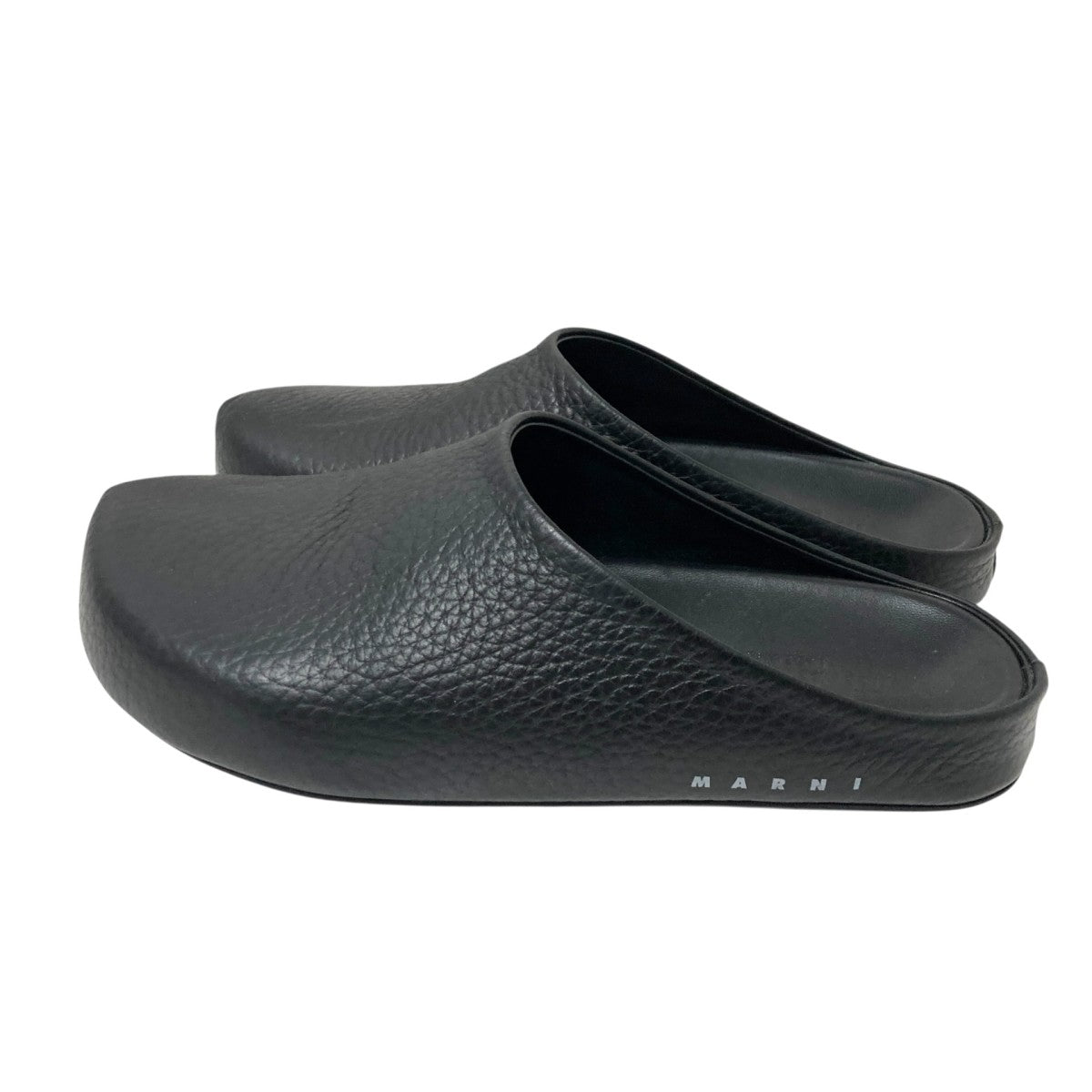 MARNI(マルニ) レザー・フスベット・サボトサボサンダルSBMR001400