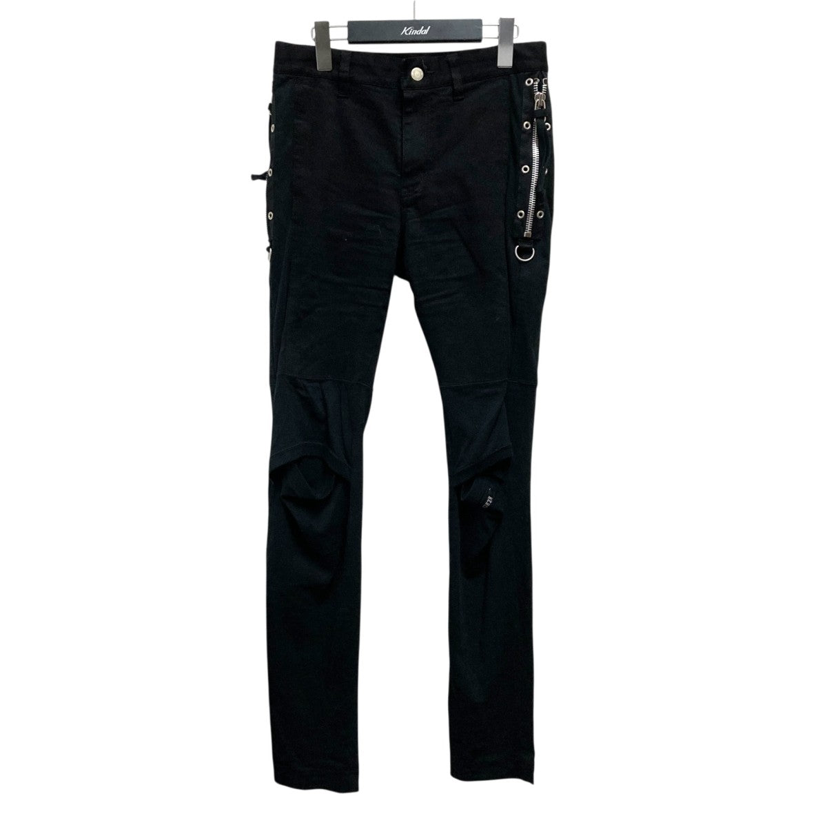 UNDERCOVER 切替ハトメZIPスリムパンツUC1D4506 古着・中古-1枚目のアイテム画像