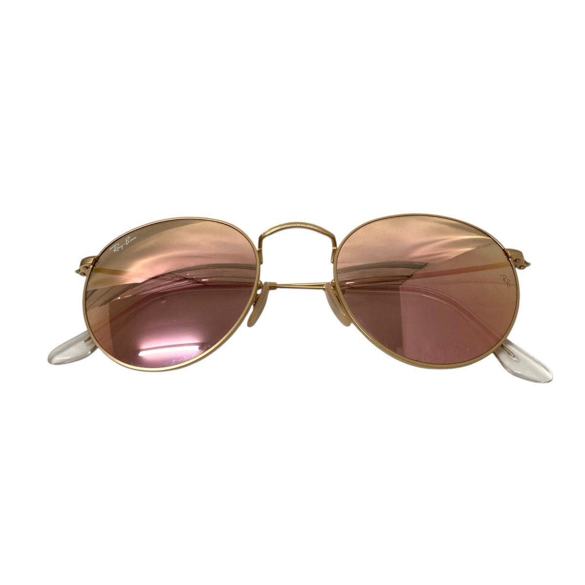RAY-BAN ROUNDMETALメタルフレームサングラスRB3447 古着・中古-1枚目のアイテム画像