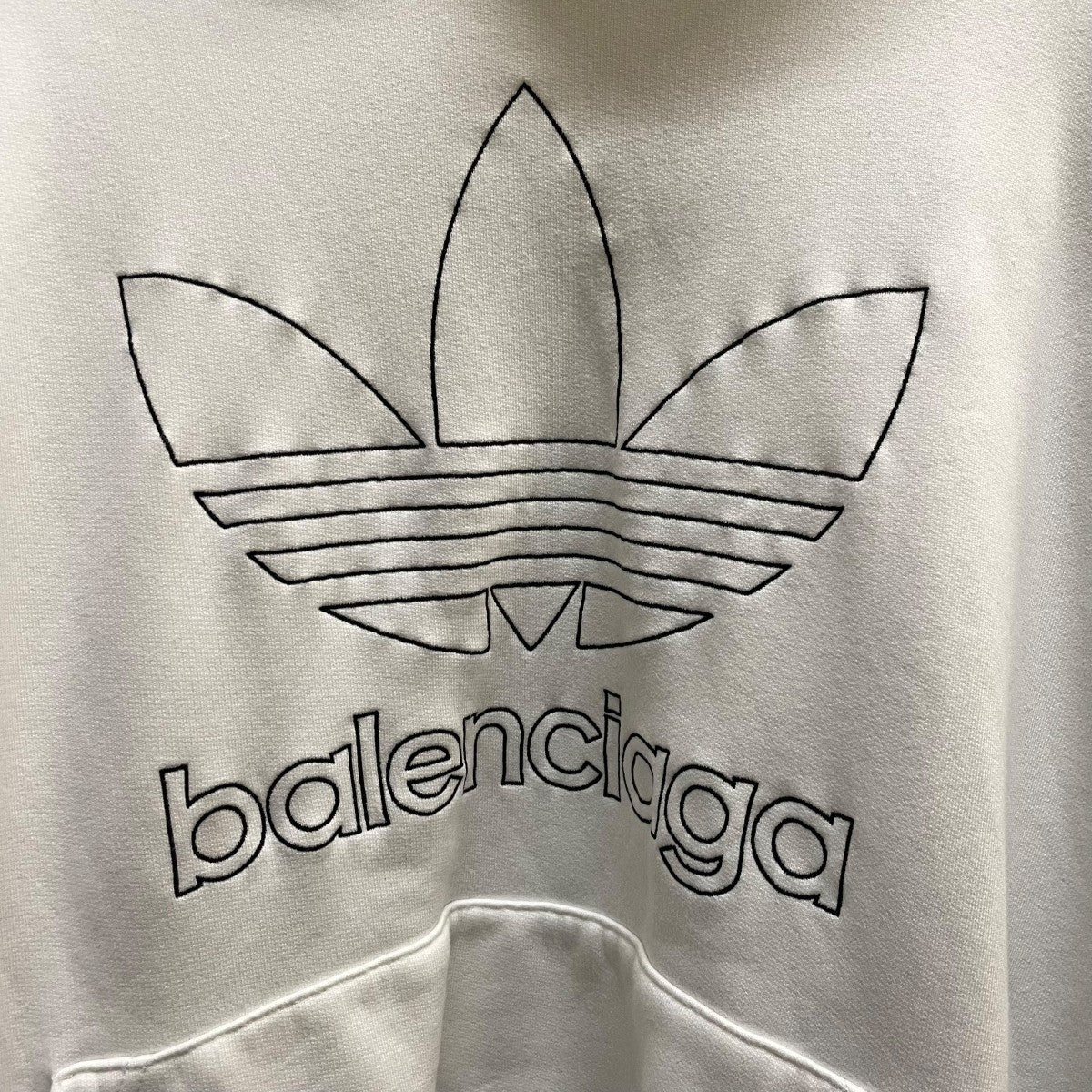BALENCIAGA(バレンシアガ) × adidas Large Hoodie Oversizedパーカー