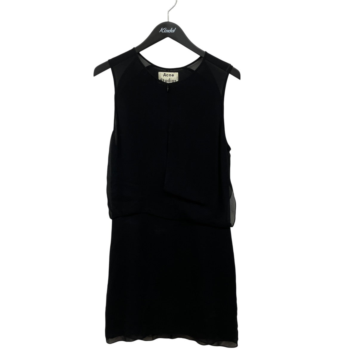 ACNE STUDIOS TWIST LT SILKワンピースPSS14 古着・中古-1枚目のアイテム画像