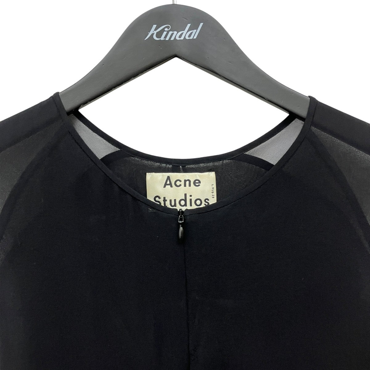 ACNE STUDIOS TWIST LT SILKワンピースPSS14 古着・中古-5枚目のアイテム画像