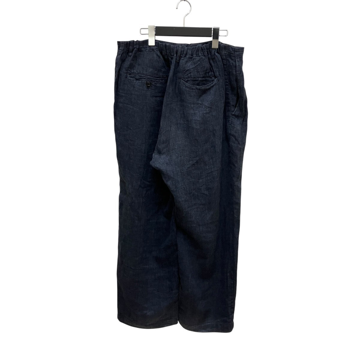 nestrobe confect Linen Panama Weave Easy-fit Trousersリネンパンツ02242-0020 古着・中古-2枚目のアイテム画像