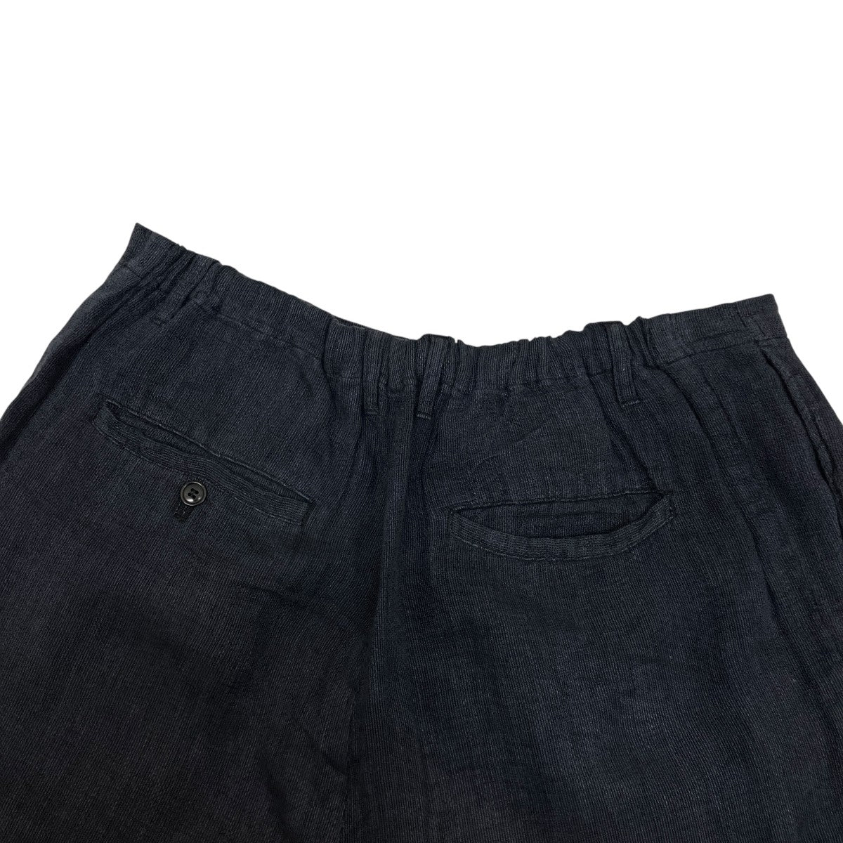 nestrobe confect Linen Panama Weave Easy-fit Trousersリネンパンツ02242-0020 古着・中古-4枚目のアイテム画像