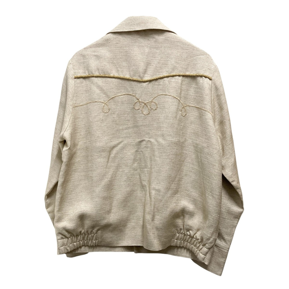 COUTURE D’ADAM Shantung Ranchwearリネン混ジャケット25SS 041 古着・中古-2枚目のアイテム画像