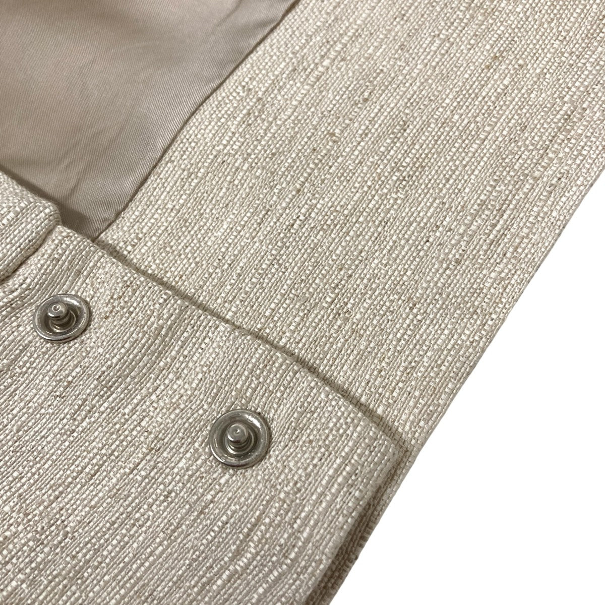 COUTURE D’ADAM Shantung Ranchwearリネン混ジャケット25SS 041 古着・中古-4枚目のアイテム画像