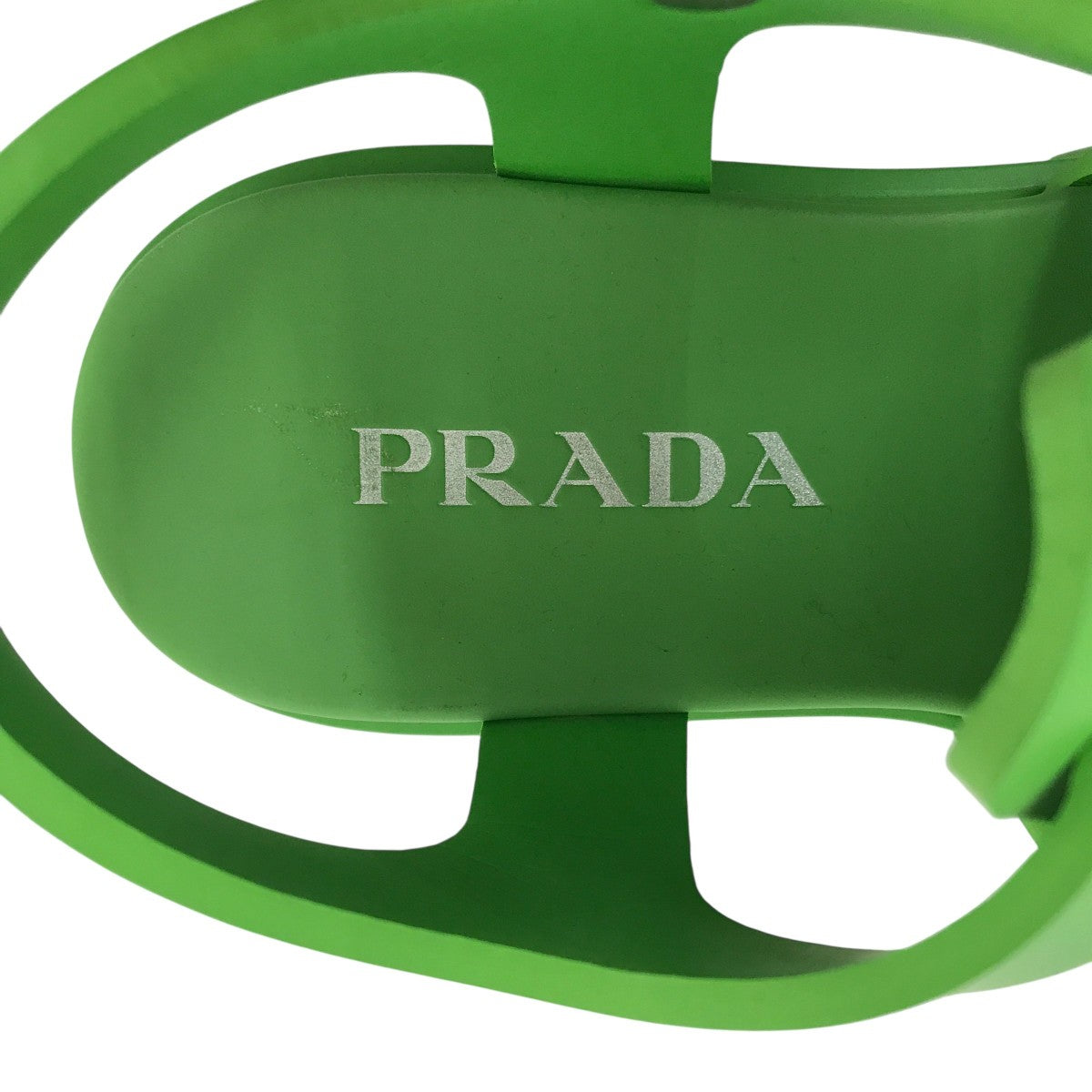 PRADA(プラダ) 2X3083 モノリス ラバーサンダル グリーン｜【公式