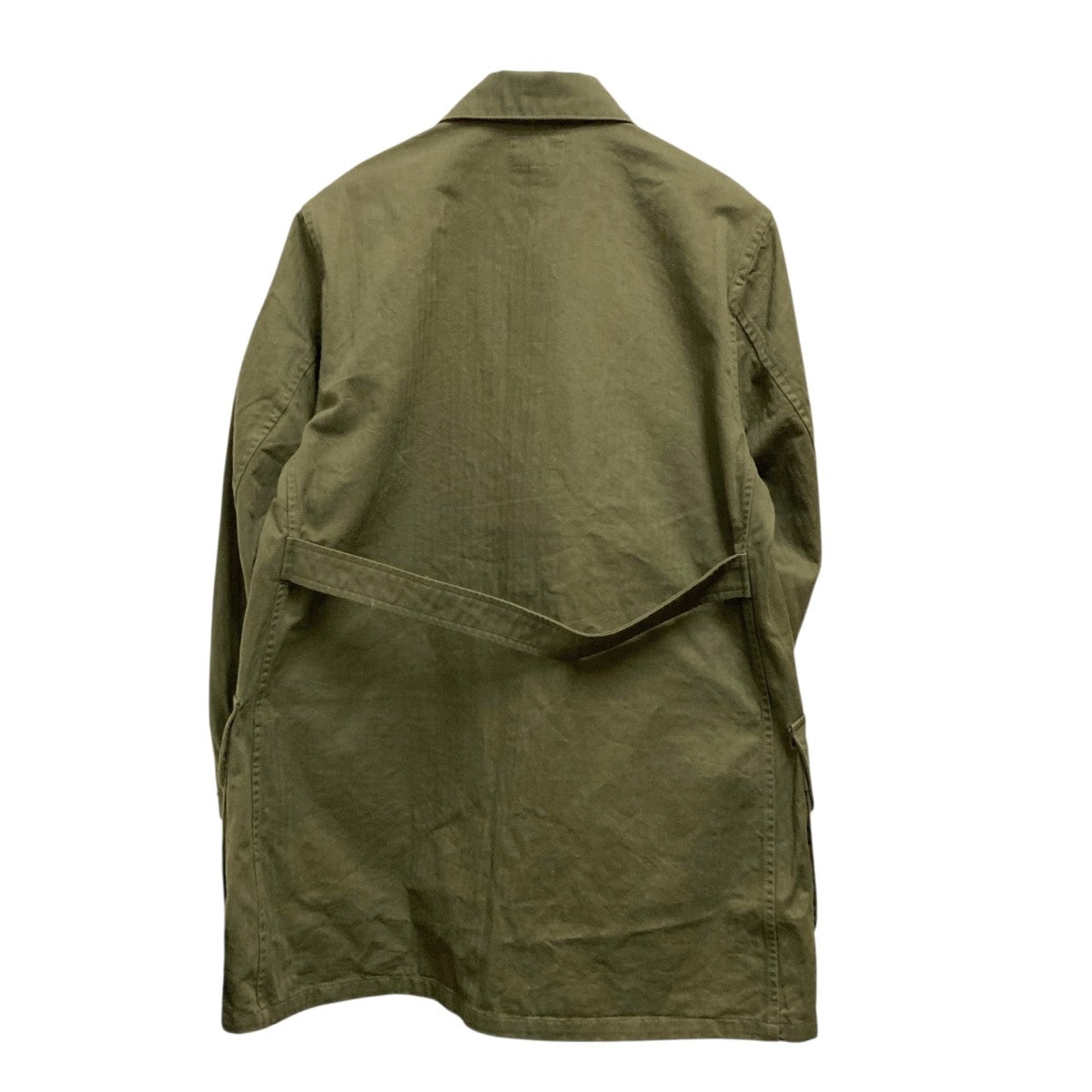 BLACK SIGN Military Herringbone Surgeon Jacketミリタリージャケット 古着・中古-2枚目のアイテム画像