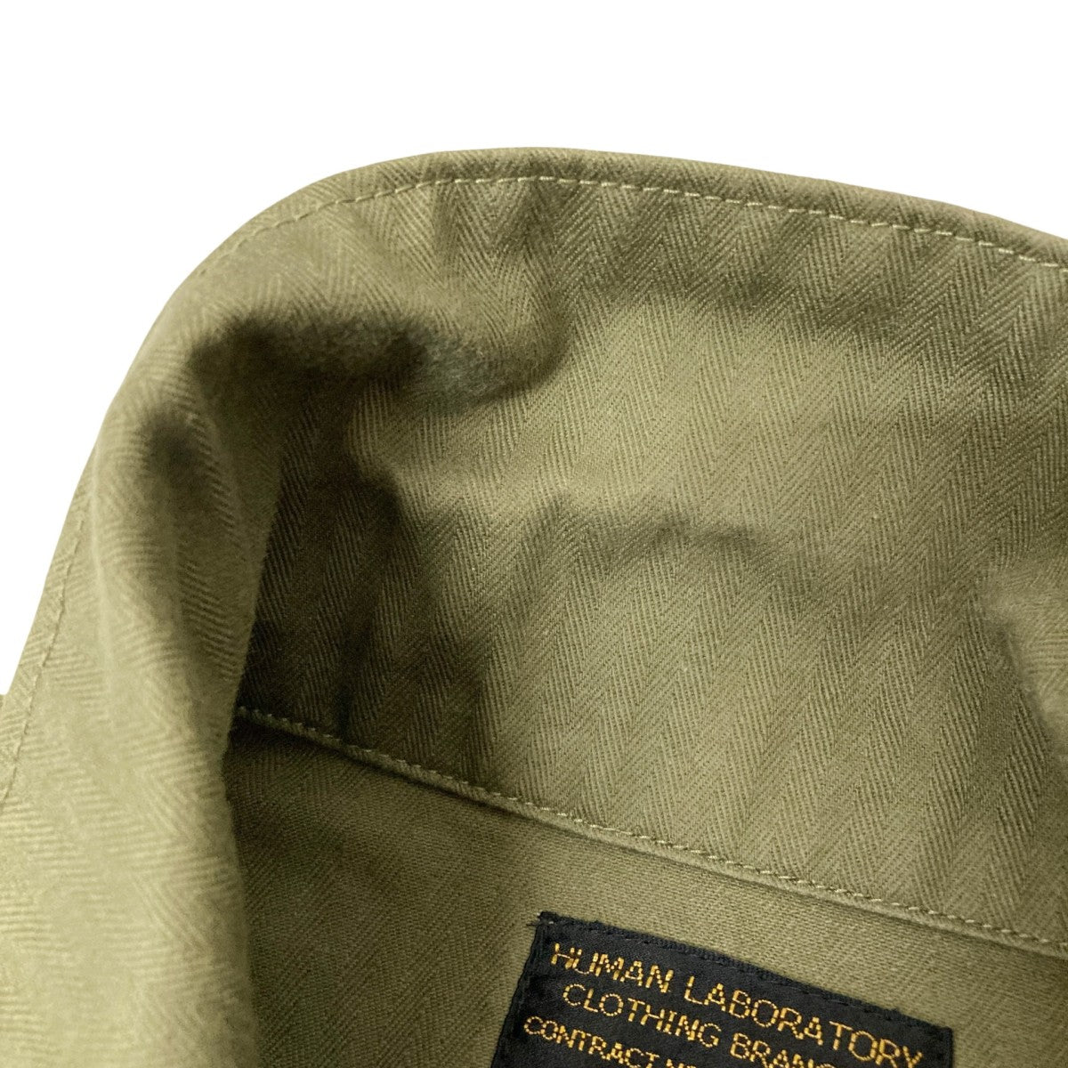 BLACK SIGN Military Herringbone Surgeon Jacketミリタリージャケット 古着・中古-4枚目のアイテム画像