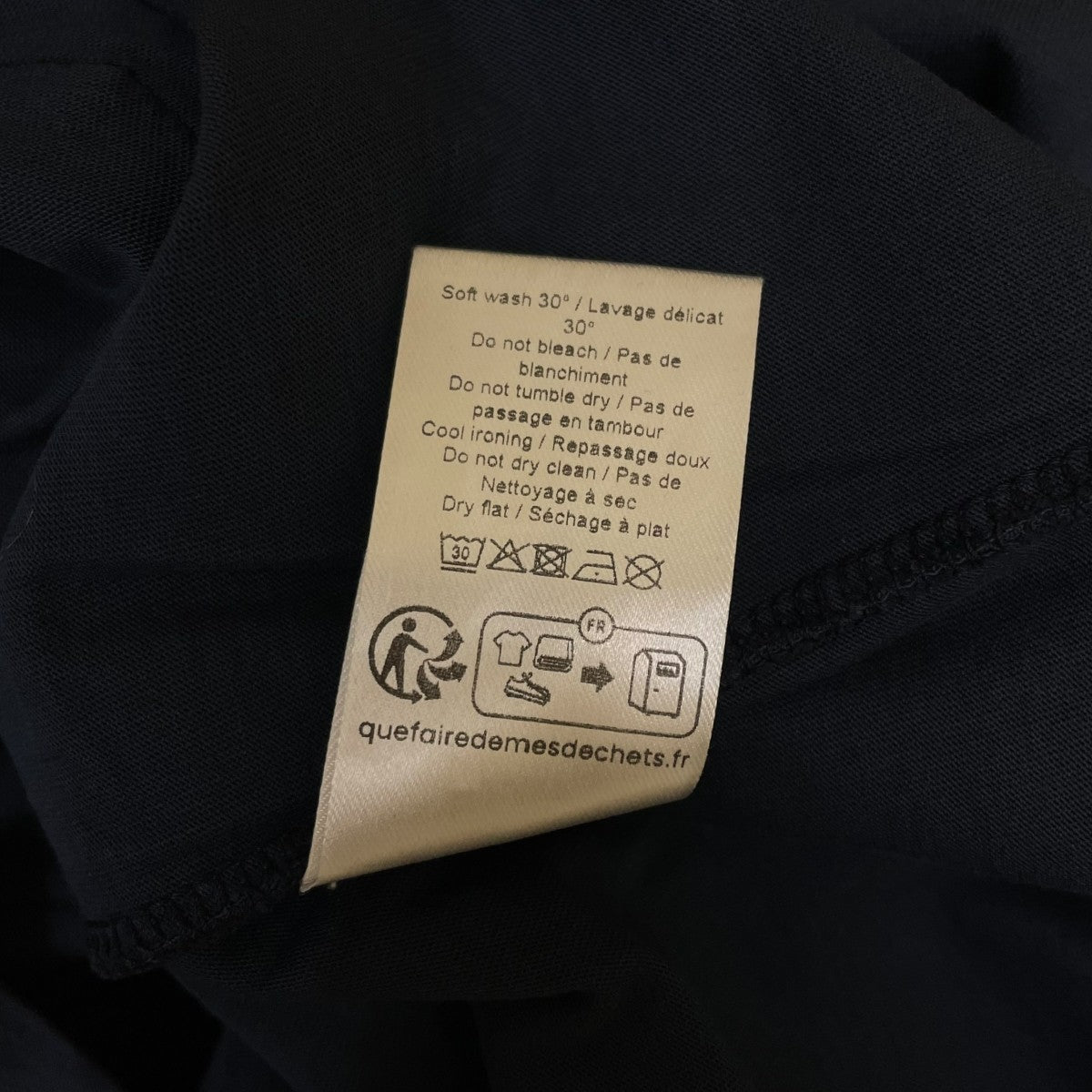 LEMAIRE 無地 コットンTシャツ 半袖TシャツTO1025 古着・中古-7枚目のアイテム画像