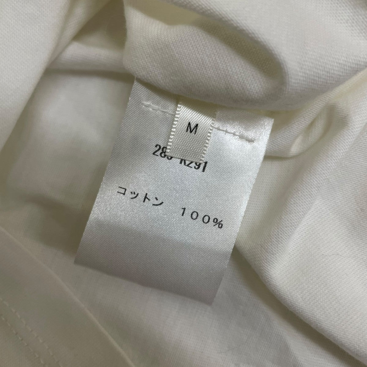 THE ROW DUSTIN TOP無地 半袖Tシャツ コットンTシャツ289 K291 古着・中古-5枚目のアイテム画像