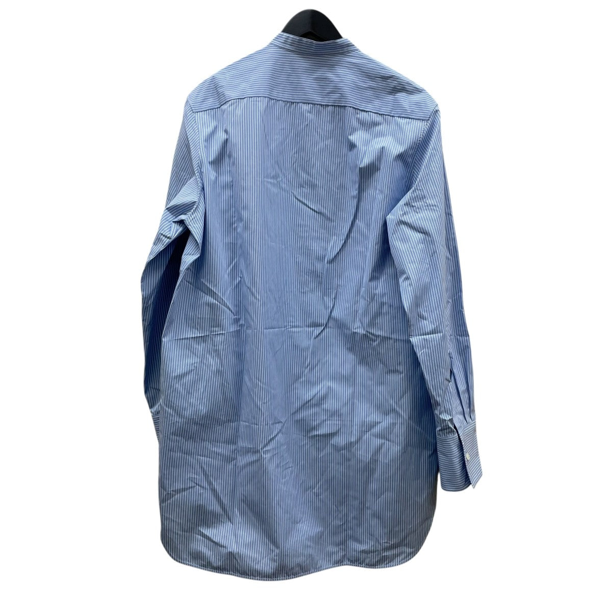 JIL SANDER ストライプ コットンシャツ ロングシャツ オーバーサイズJ24DL0107 J45179 古着・中古-2枚目のアイテム画像