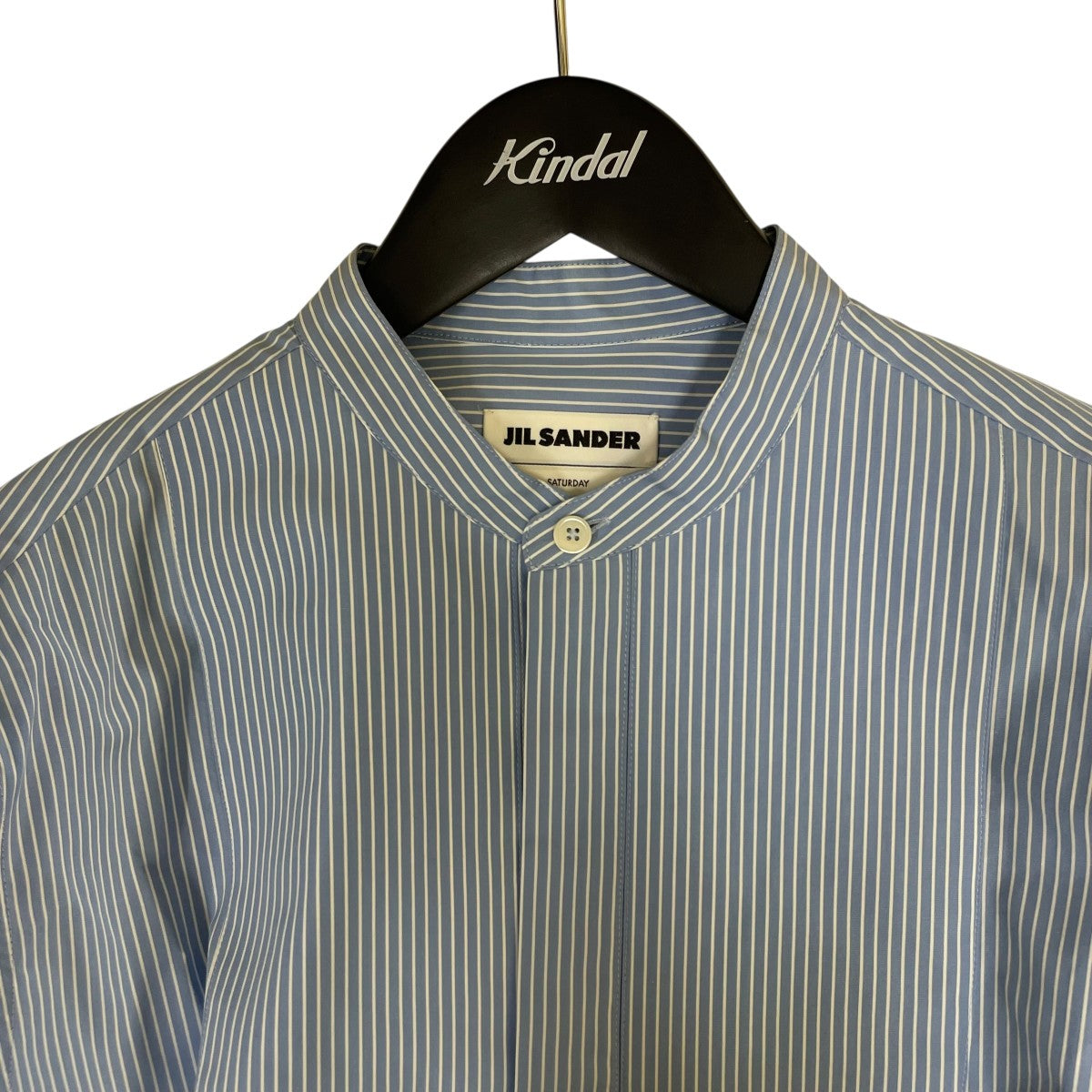 JIL SANDER ストライプ コットンシャツ ロングシャツ オーバーサイズJ24DL0107 J45179 古着・中古-3枚目のアイテム画像