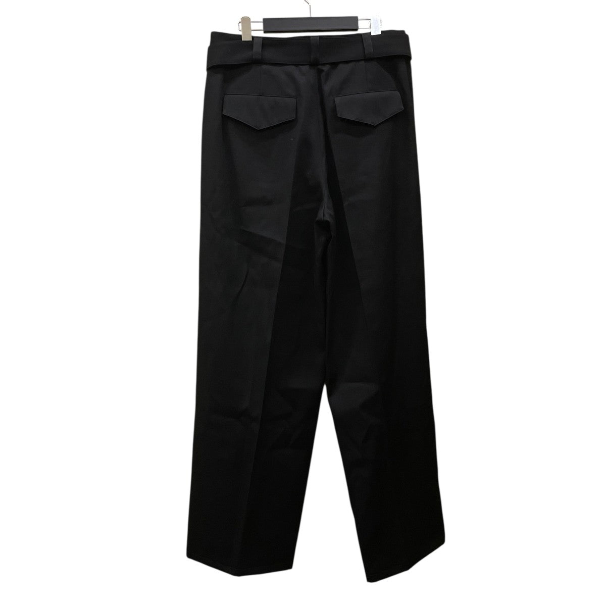 JIL SANDER(ジルサンダー) J22KA0120 J40003ベルテッドパンツ ブラック